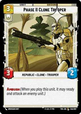 Phase II Clone Trooper TWI 242