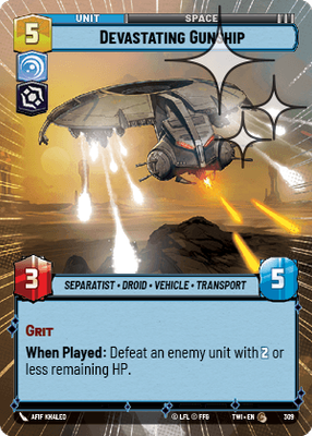 Devastating Gunship TWI 309