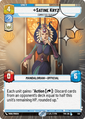 Satine Kryze TWI 320