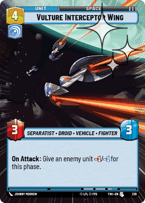Vulture Interceptor Wing TWI 336