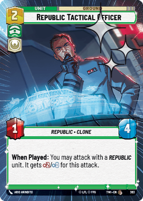 Republic Tactical Officer TWI 363