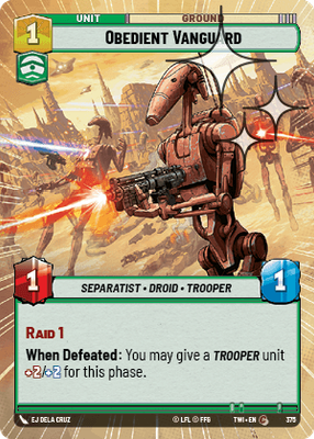 Obedient Vanguard TWI 375