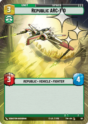 Republic ARC-170 TWI 381