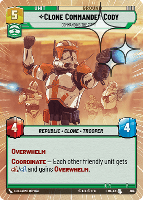 Clone Commander Cody TWI 384