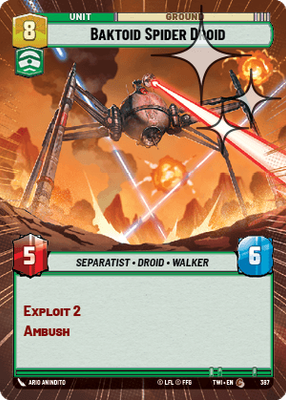 Baktoid Spider Droid TWI 387