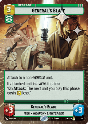 General's Blade TWI 391