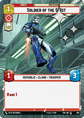 Soldier of the 501st TWI 409