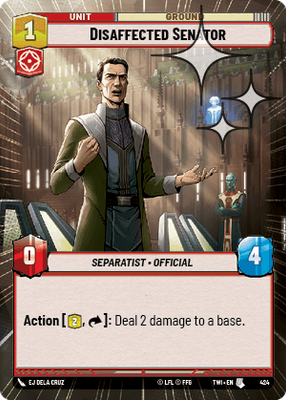 Disaffected Senator TWI 424