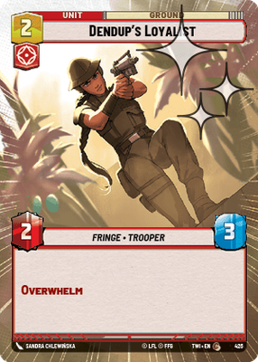 Dendup's Loyalist TWI 426