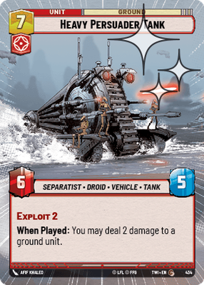 Heavy Persuader Tank TWI 434