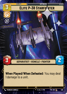 Elite P-38 Starfighter TWI 446