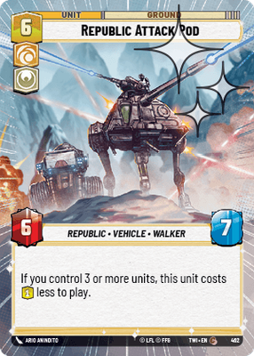 Republic Attack Pod TWI 462