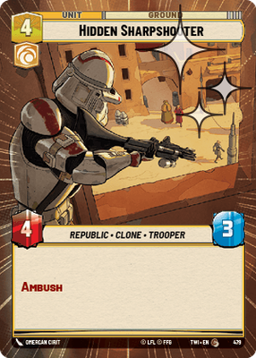 Hidden Sharpshooter TWI 479