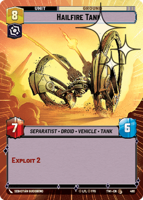Hailfire Tank TWI 496