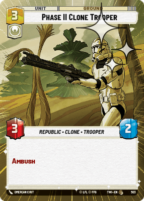 Phase II Clone Trooper TWI 503