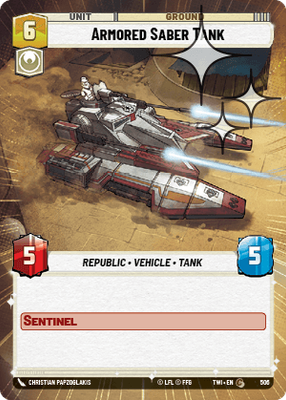 Armored Saber Tank TWI 506