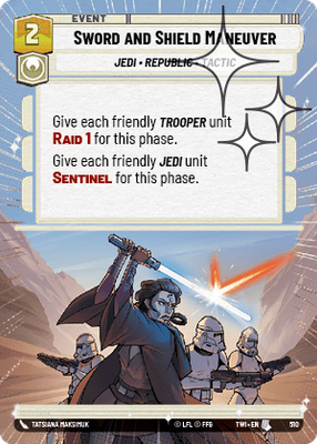Sword and Shield Maneuver TWI 510