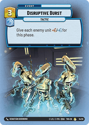 Disruptive Burst TWI 14