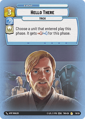 Hello There TWI 18