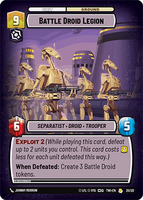 Battle Droid Legion TWI 20