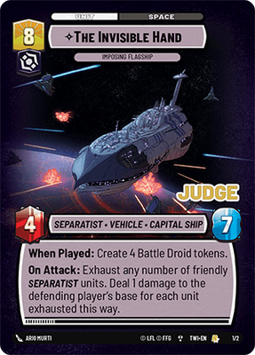 The Invisible Hand TWI 1