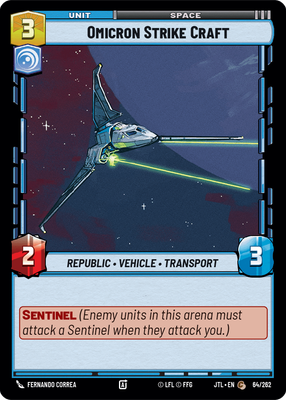Omicron Strike Craft