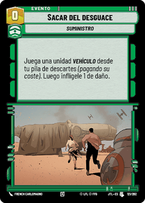Sacar del desguace