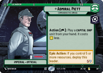 Admiral Piett JTL 267