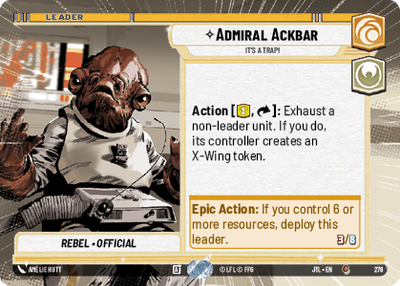 Admiral Ackbar JTL 278