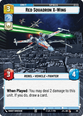 Red Squadron X-Wing JTL 313