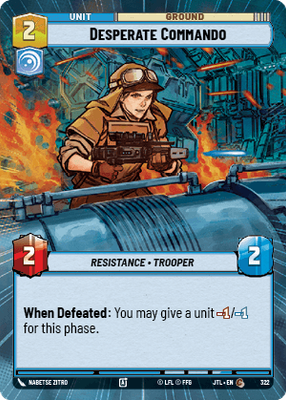 Desperate Commando JTL 322