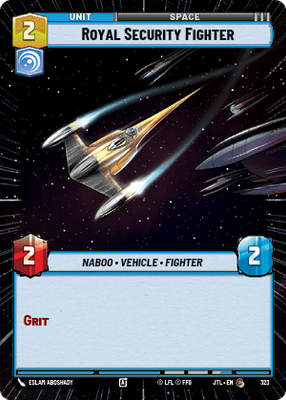 Royal Security Fighter JTL 323