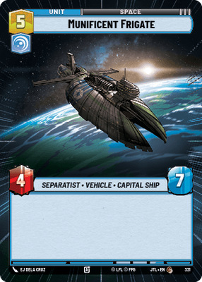 Munificent Frigate JTL 331