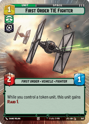 First Order TIE Fighter JTL 343