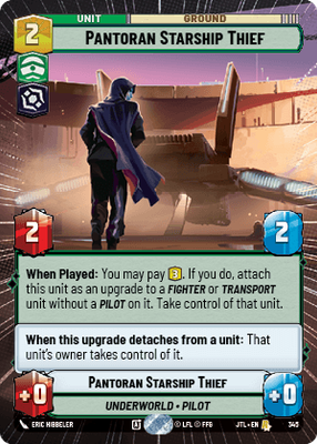 Pantoran Starship Thief JTL 345