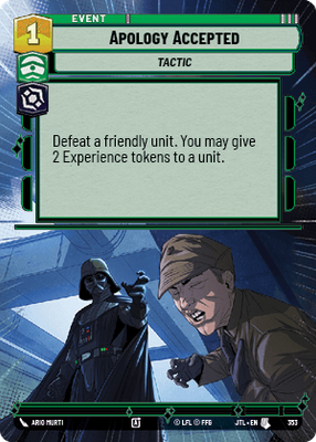 Apology Accepted JTL 353