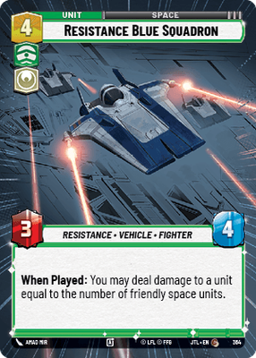 Resistance Blue Squadron JTL 364