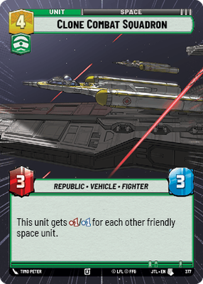 Clone Combat Squadron JTL 377