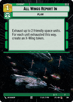 All Wings Report In JTL 384