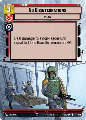 No Disintegrations JTL 406