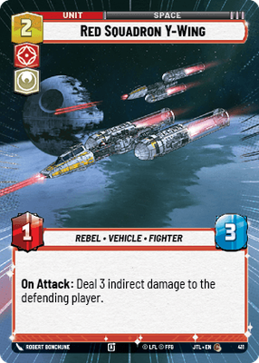 Red Squadron Y-Wing JTL 411