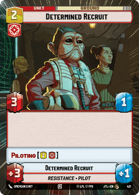 Determined Recruit JTL 421