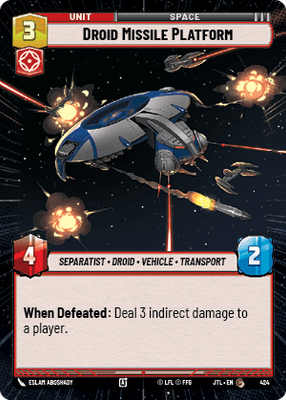 Droid Missile Platform JTL 424