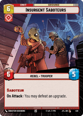 Insurgent Saboteurs JTL 430