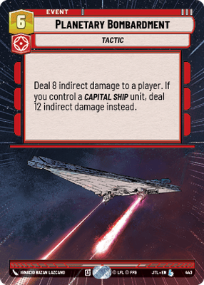 Planetary Bombardment JTL 443