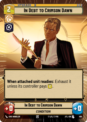 In Debt to Crimson Dawn JTL 454