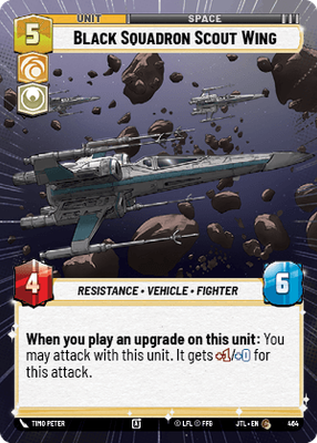 Black Squadron Scout Wing JTL 464