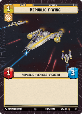Republic Y-Wing JTL 474