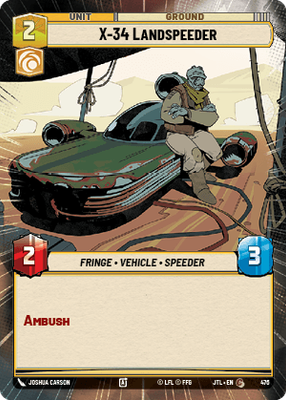 X-34 Landspeeder JTL 476