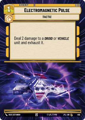Electromagnetic Pulse JTL 492
